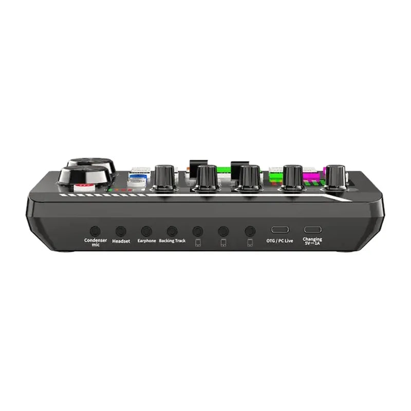 Carte son live F998, effets, changeur de voix, Bluetooth, TikTok, vue 2