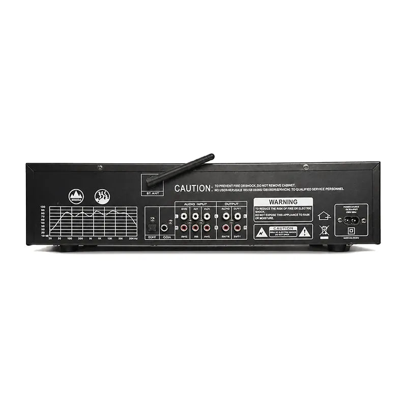 Égaliseur graphique 31 bandes EQ8000, Bluetooth 5.3, optique, vue 2
