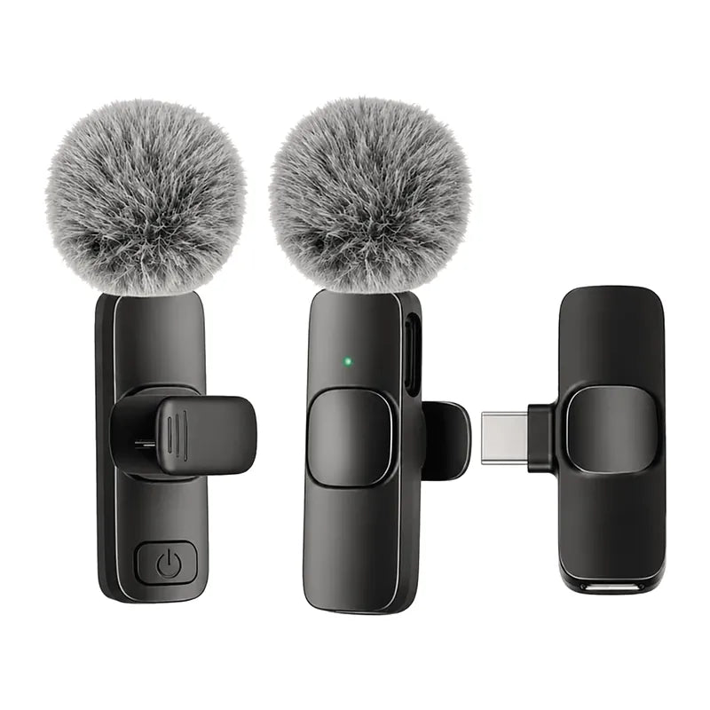 Micro cravate sans fil USB-C pour smartphone, vlog et TikTok, vue 2
