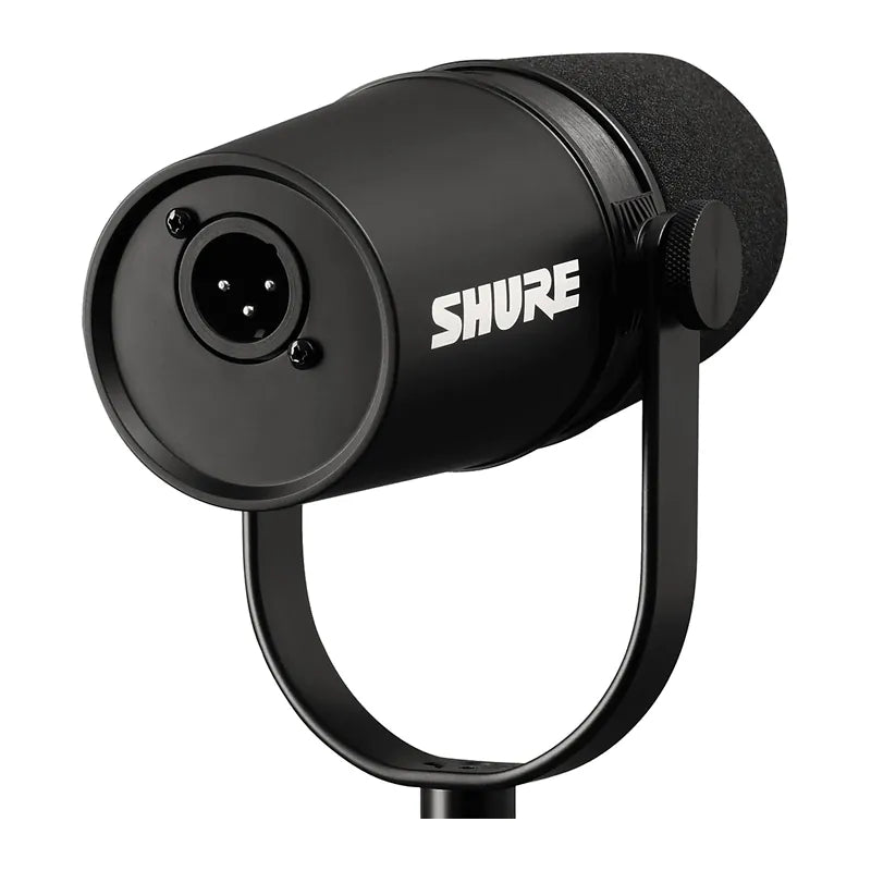 Micro podcast XLR Shure MV7X, vue 5