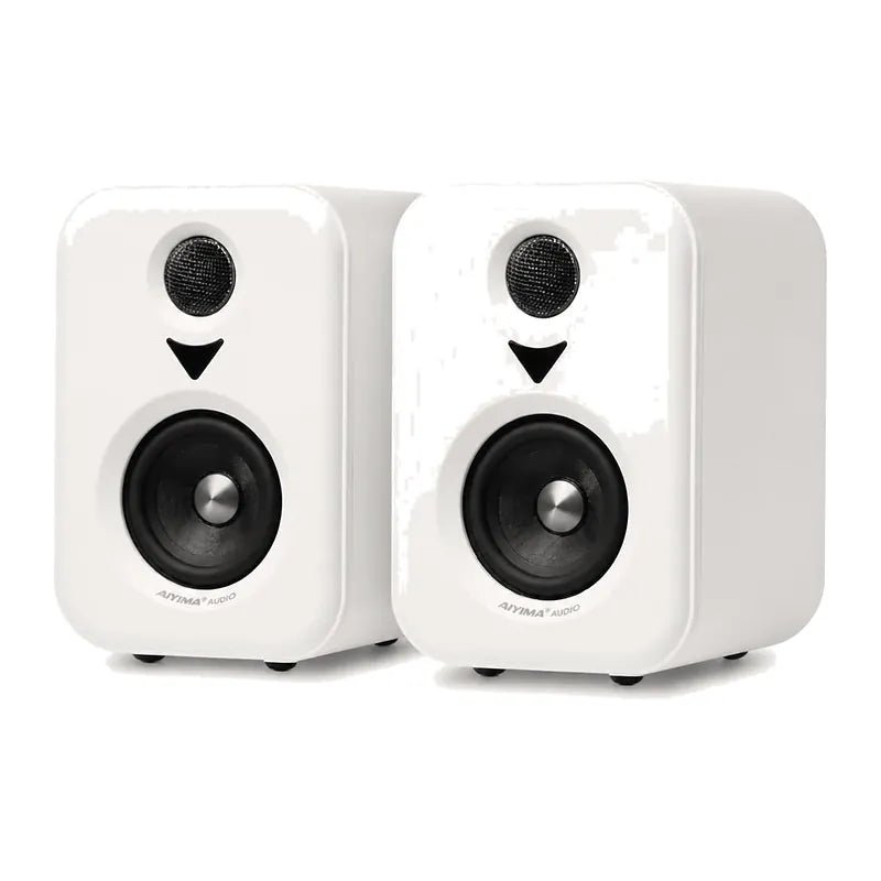 AIYIMA S400, enceintes bibliothèque actives Bluetooth, USB DAC, vue 2