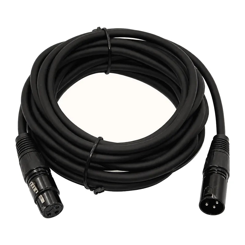 Câble XLR mâle femelle 5 m blindé pour micro et scène