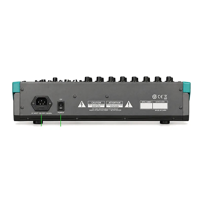 Depusheng MG8, table de mixage 8 pistes avec effets DSP, vue 2