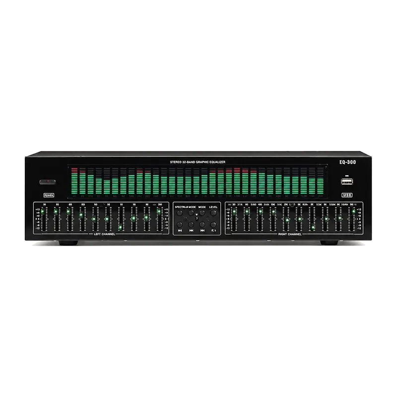 Égaliseur graphique 31 bandes EQ8000, Bluetooth 5.3, optique