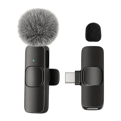 Micro cravate sans fil USB-C pour smartphone, vlog et TikTok