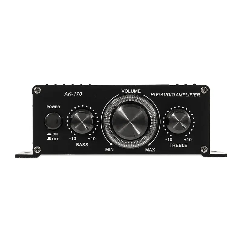 Mini ampli hi-fi stéréo AK-170 pour enceintes passives, 12 V, vue 2