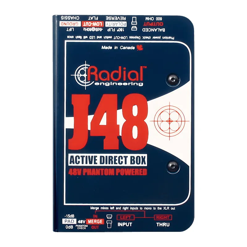 Boîte de direct active Radial J48
