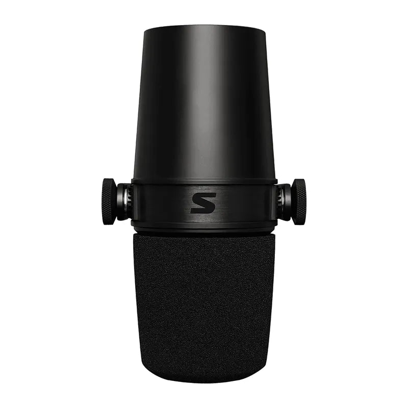 Micro podcast XLR Shure MV7X, vue 4