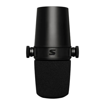 Micro podcast XLR Shure MV7X, vue 4