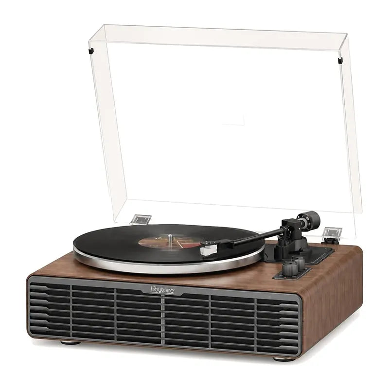 XJ-HOME XJ-H03, platine vinyle Bluetooth avec haut-parleurs intégrés, vue 2
